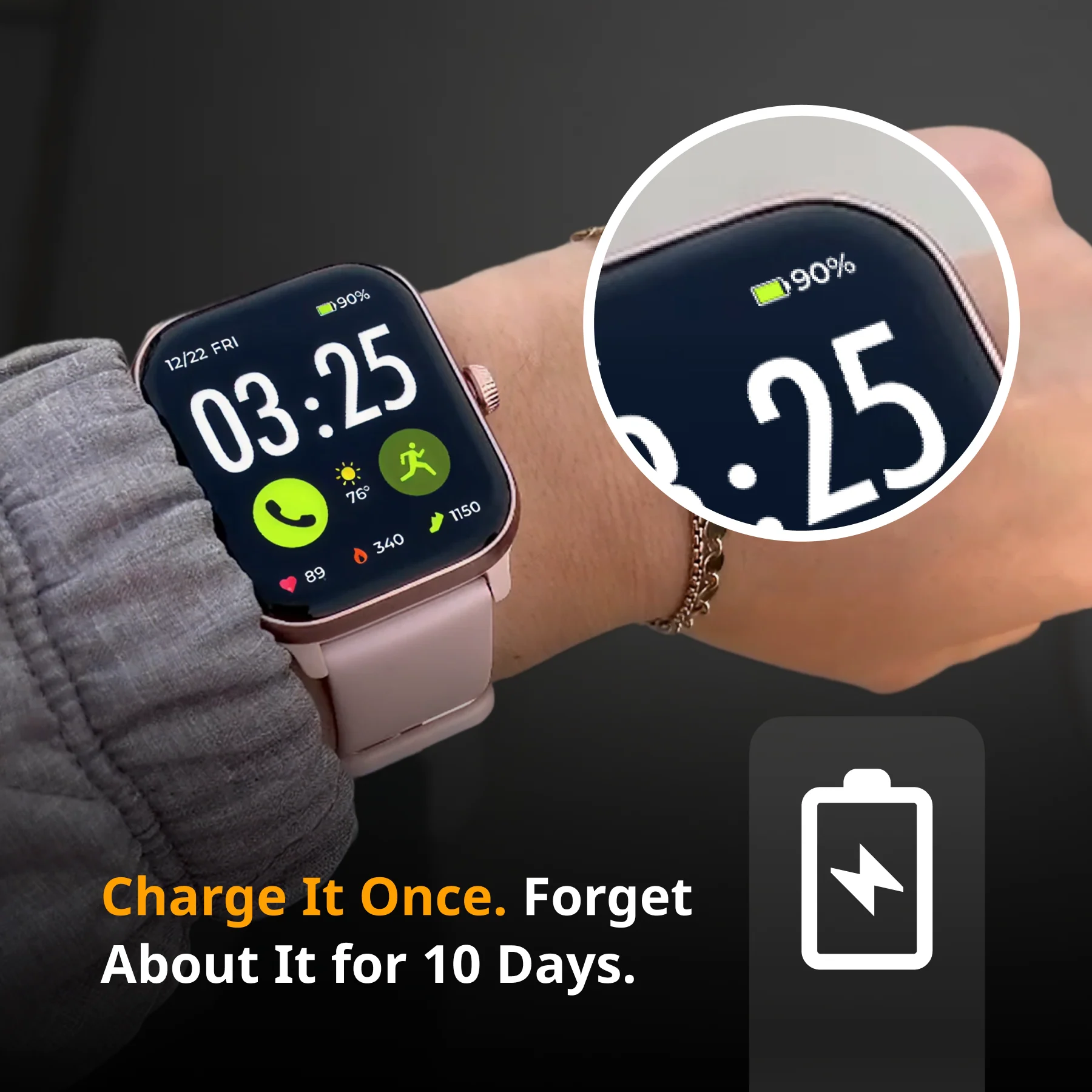 Hers & His Health Smartwatch 4 Duo - Image 6