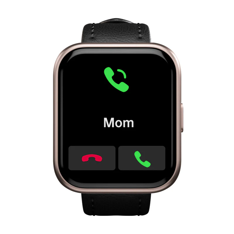 Black Leather Band for Health Smartwatch 3 - Image 3