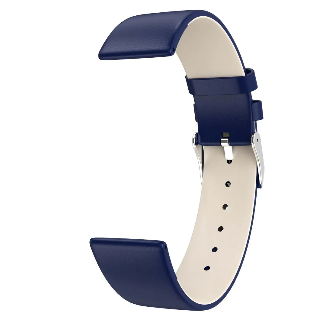 Blue Leather Band for Health Smartwatch 2 - Image 3