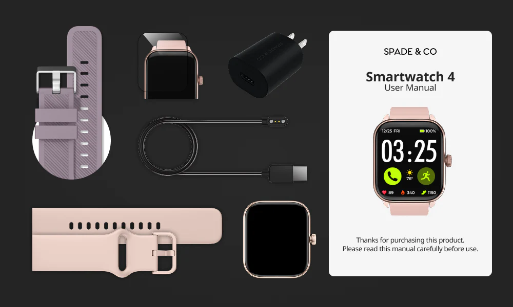 Health Smartwatch 4 Travel Ready Bundle - Image 21