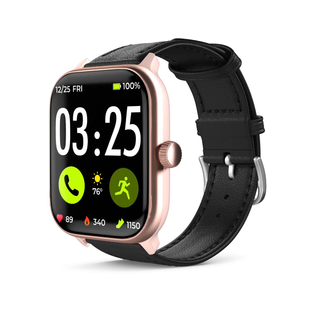 Leather Band for Health Smartwatch 4 - Image 4