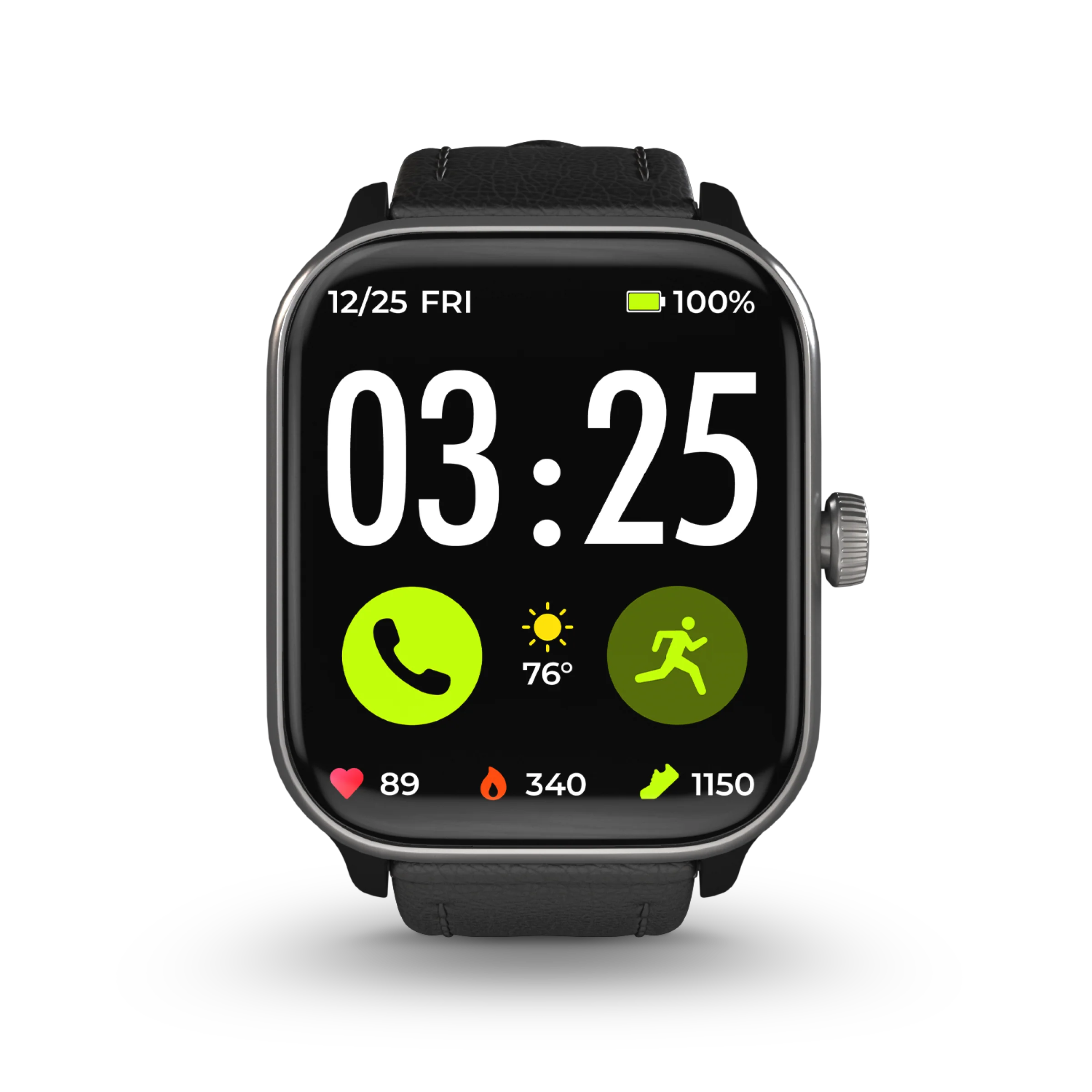 Leather Band for Health Smartwatch 4 - Image 5