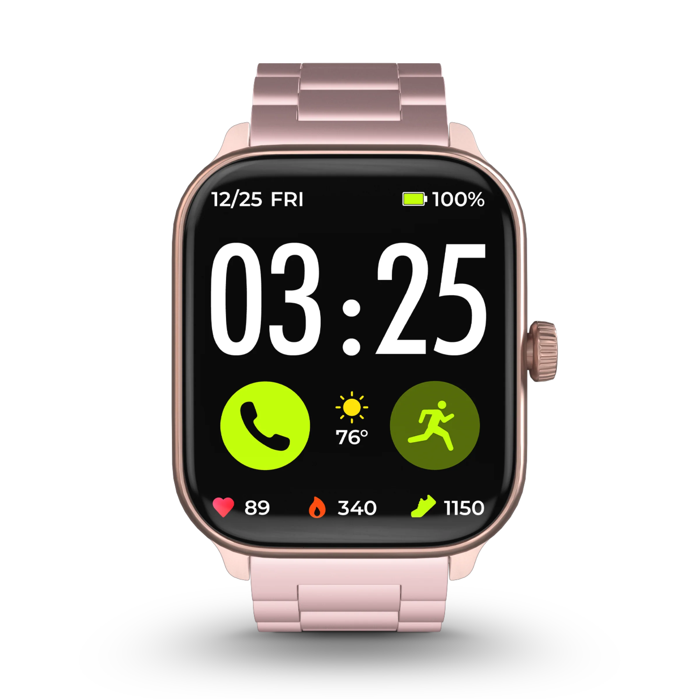 Stainless Steel Band for Health Smartwatch 4 - Image 12