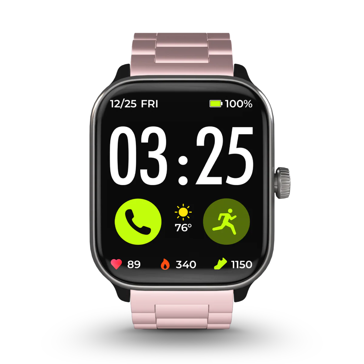 Stainless Steel Band for Health Smartwatch 4 - Image 14