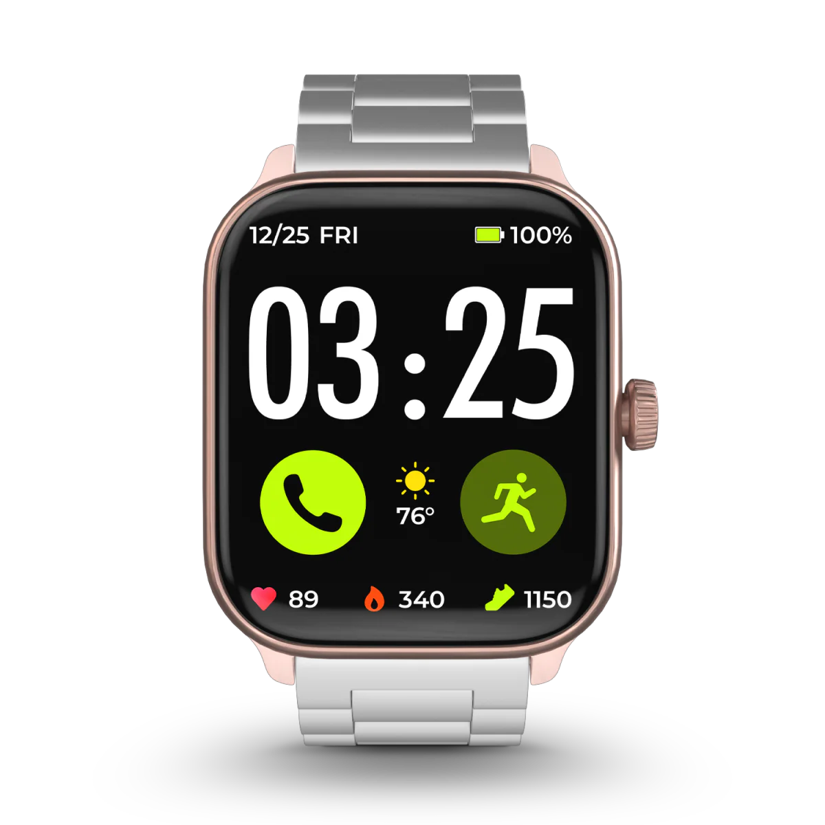 Stainless Steel Band for Health Smartwatch 4 - Image 23