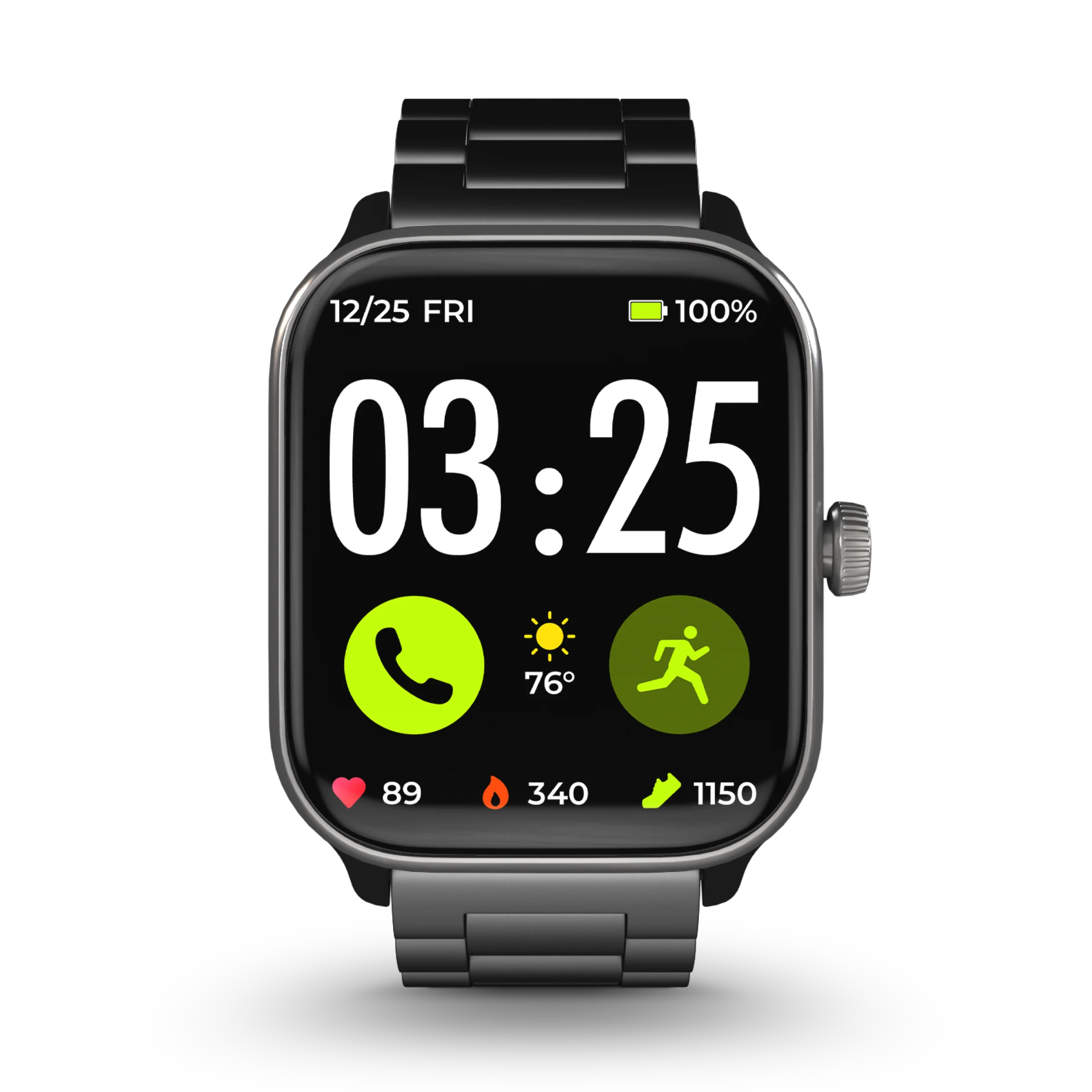 Stainless Steel Band for Health Smartwatch 4 - Image 3