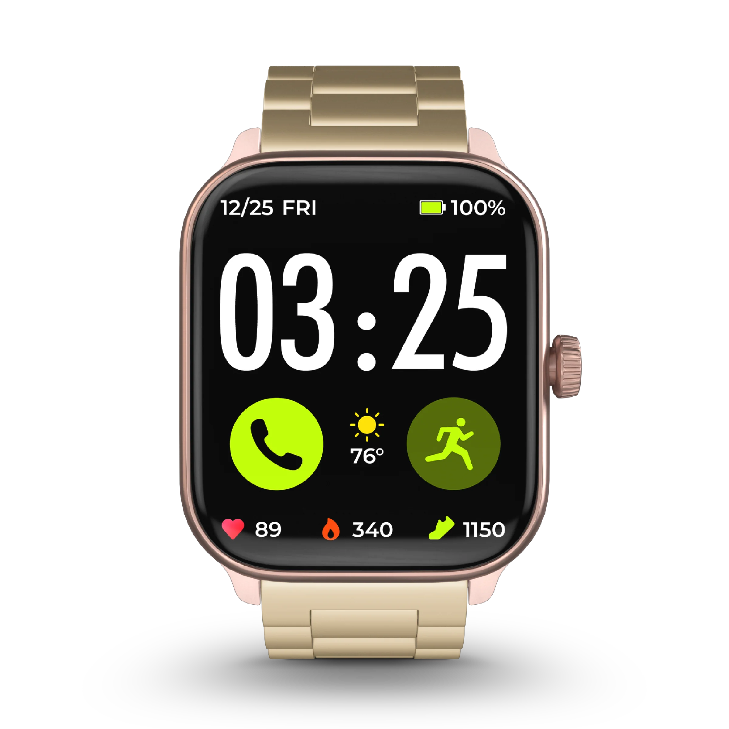 Stainless Steel Band for Health Smartwatch 4 - Image 30
