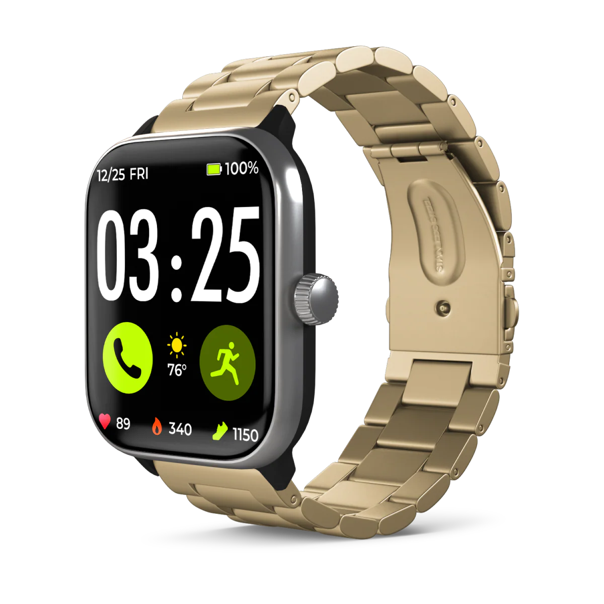 Stainless Steel Band for Health Smartwatch 4 - Image 31
