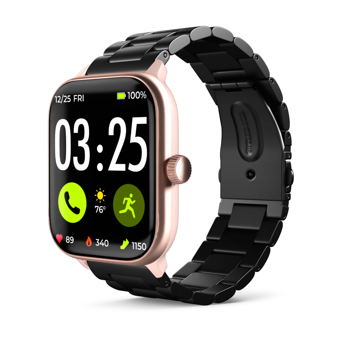 Stainless Steel Band for Health Smartwatch 4 - Image 4