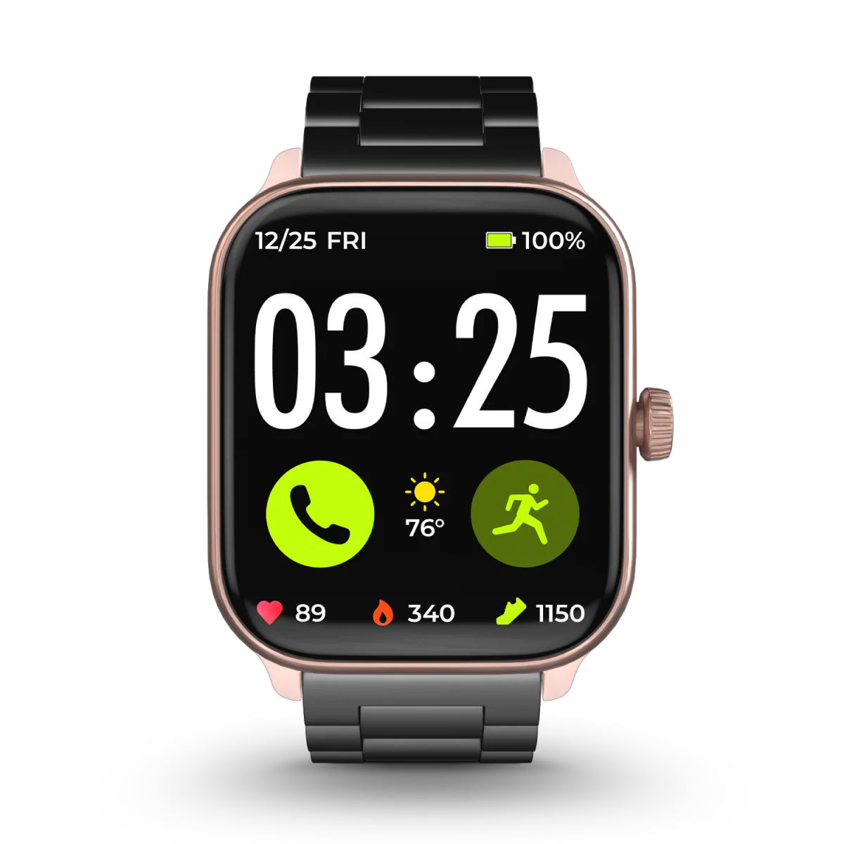 Stainless Steel Band for Health Smartwatch 4 - Image 5